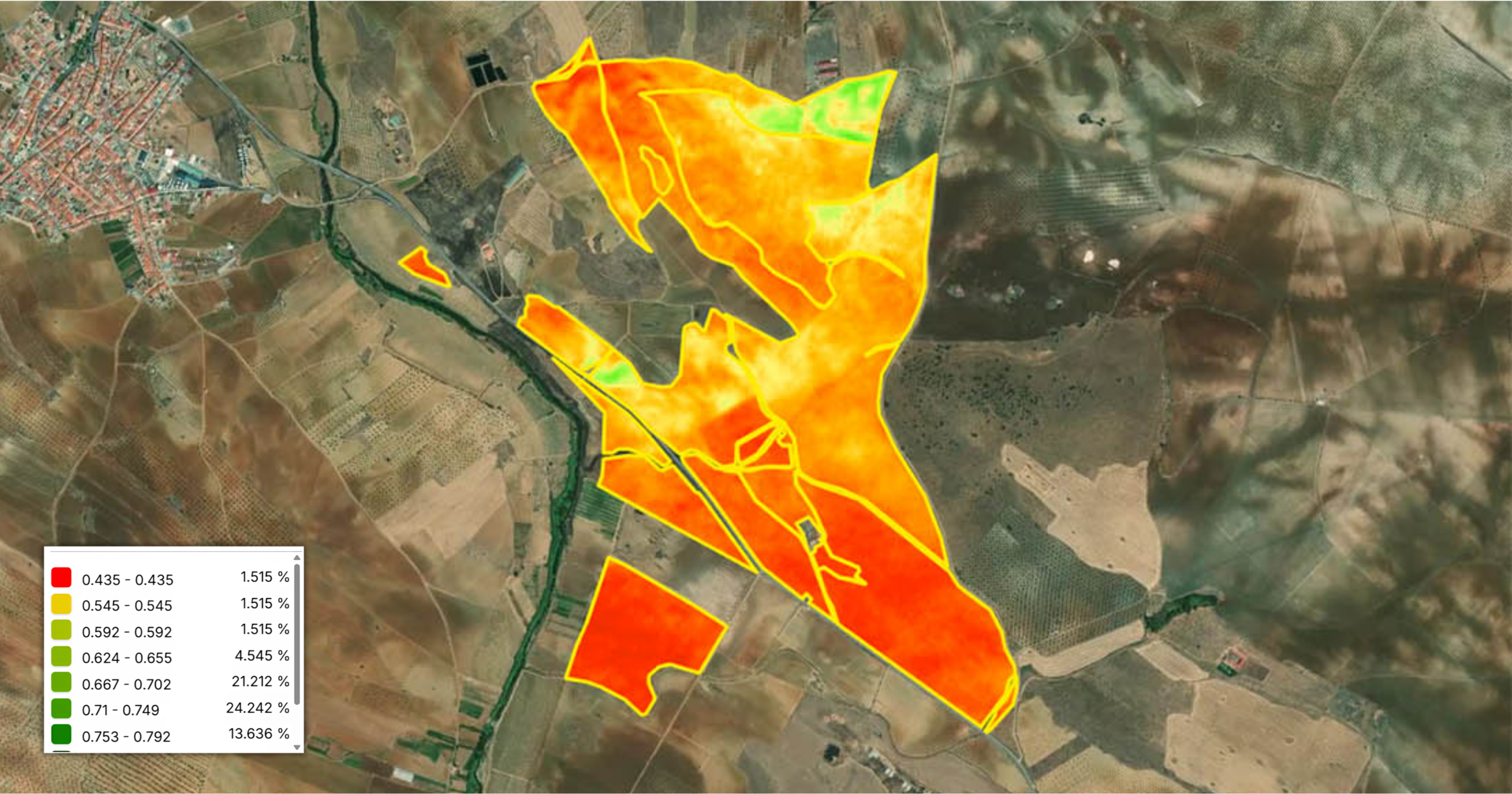 Evaluación del estrés hídrico con drones para mejorar la eficiencia del riego
